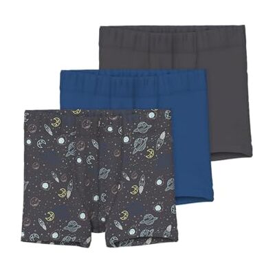 NAME IT mini pojkar Nmmtights 3P Space Noos, Smidd Iron, Numeric_104 (3-pack), Smidt järn, numeric_104 NAME IT mini pojkar Nmmtights 3P Space Noos, Smidd Iron, Numeric_104 (3-pack), Smidt järn, numeric_104