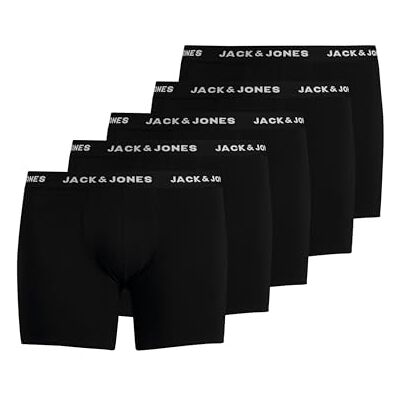 JACK & JONES Boxershorts för män, svart, 6XL JACK & JONES Boxershorts för män, svart, 6XL