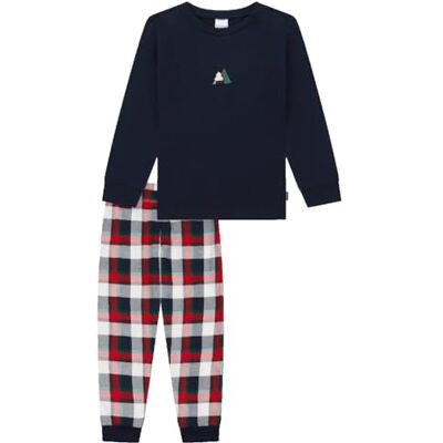 Schiesser pyjamas för pojkar, Nattblå_183207, 128 Schiesser pyjamas för pojkar, Nattblå_183207, 128