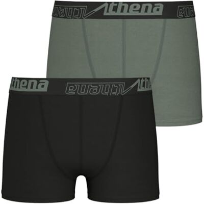 Athena Sport Lc41 boxer pojke, Enfärgad svart khaki bälte uni khaki bälte khaki, 14 �r Athena Sport Lc41 boxer pojke, Enfärgad svart khaki bälte uni khaki bälte khaki, 14 �r