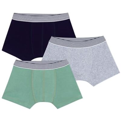 Petit Bateau Boxershorts för barn i enfärgad bomull, Material: Polyester, 4 �r Petit Bateau Boxershorts för barn i enfärgad bomull, Material: Polyester, 4 �r