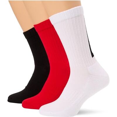 HUGO Herr 3P QS Back Label CC Short_Socks, Svart1, 40-46, Svart, 40-46 HUGO Herr 3P QS Back Label CC Short_Socks, Svart1, 40-46, Svart, 40-46