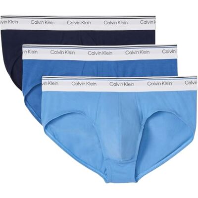 Calvin Hip Brief 3PK Kort Höft, Flerfärgad (Pct/Dft/SIL), L (3-pack) Herr, Flerfärgad (Pct/Dft/Sil), L Calvin Hip Brief 3PK Kort Höft, Flerfärgad (Pct/Dft/SIL), L (3-pack) Herr, Flerfärgad (Pct/Dft/Sil), L