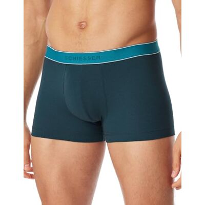Schiesser Boxershorts för män, Duality Function, boxershorts, Petrol_181121, L Schiesser Boxershorts för män, Duality Function, boxershorts, Petrol_181121, L