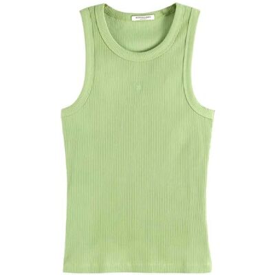Scotch & Soda Rib tank, Pistachio 357, XL Scotch & Soda Rib tank, Pistachio 357, XL