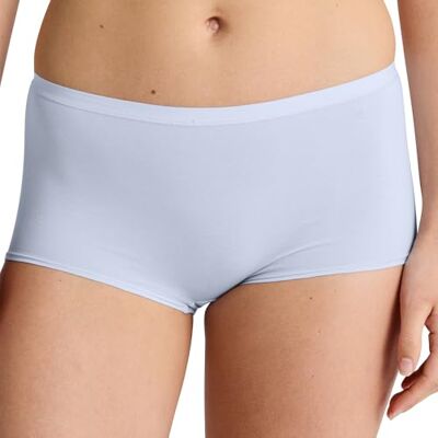 CALIDA Natural Comfort Trosor, dam, regular cut, tillverkad av högkvalitativ bomull, Harmony Blue, 48-50 CALIDA Natural Comfort Trosor, dam, regular cut, tillverkad av högkvalitativ bomull, Harmony Blue, 48-50