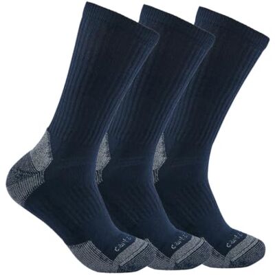Carhartt unisex vuxen Mellanvikt bomullsblandning strumpa 3-pack Strumpor Carhartt unisex vuxen Mellanvikt bomullsblandning strumpa 3-pack Strumpor