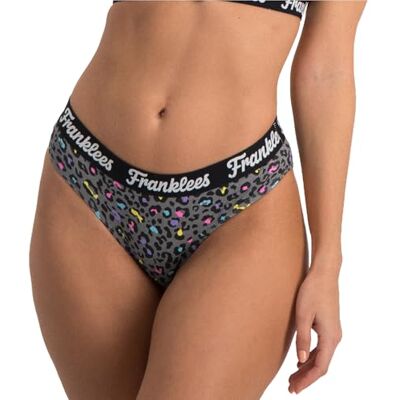 Franklees Bikinitrosor för kvinnor Boom Kapow stil underkläder, Vitt, M Franklees Bikinitrosor för kvinnor Boom Kapow stil underkläder, Vitt, M
