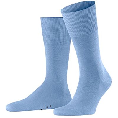 FALKE herr Strumpor Airport M So ull bomull enfärgat 1 par, Blå Cornflower Blue 6554, 45-46 FALKE herr Strumpor Airport M So ull bomull enfärgat 1 par, Blå Cornflower Blue 6554, 45-46