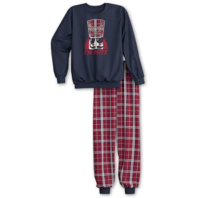 CALIDA pyjamas med manschetter, Mörk safir, 128-134 CALIDA pyjamas med manschetter, Mörk safir, 128-134