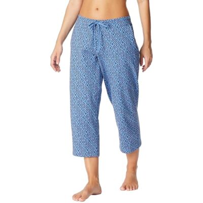 Schiesser Damsovbyxor, 3/4-lång bomull, stretch, single-jersey-kvalitet – mix + koppla av, Aqua, 36 Schiesser Damsovbyxor, 3/4-lång bomull, stretch, single-jersey-kvalitet – mix + koppla av, Aqua, 36