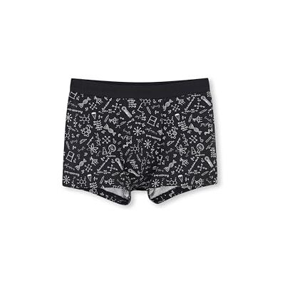 Dagi Black Fashion Stickad Slim Fit Regular Waist Supreme Boxer, svart, M, svart, M Dagi Black Fashion Stickad Slim Fit Regular Waist Supreme Boxer, svart, M, svart, M