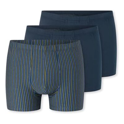 Schiesser Herr 3-pack underkläder shorts med mjuk midja ekologisk bomull flerpack – 95/5 ekologisk, Sorterad 16, M Schiesser Herr 3-pack underkläder shorts med mjuk midja ekologisk bomull flerpack – 95/5 ekologisk, Sorterad 16, M