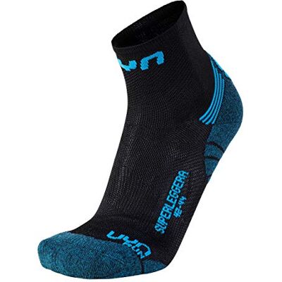 UYN Herr Man Run Superleggera strumpor strumpa Svart/indigo 35-38 UYN Herr Man Run Superleggera strumpor strumpa Svart/indigo 35-38