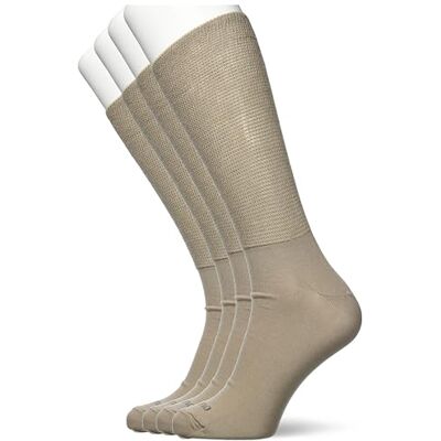 Camano Unisex diabetikerstrumpor 4-pack, sand, 43 EU Camano Unisex diabetikerstrumpor 4-pack, sand, 43 EU