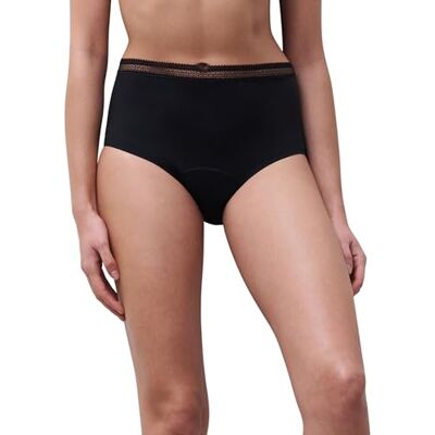 Chantelle Everyday spets menstruationstrosor med flödet, svart, svart, 38 Chantelle Everyday spets menstruationstrosor med flödet, svart, svart, 38