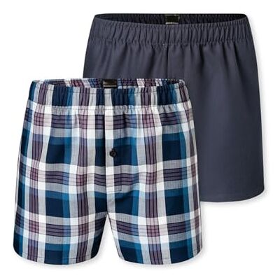Schiesser 2-pack boxershorts – flerpack boxershorts, Sorterad 9_182777, 140 Schiesser 2-pack boxershorts – flerpack boxershorts, Sorterad 9_182777, 140