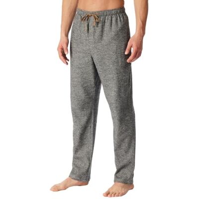 Schiesser Långa pyjamasbyxor för män, långa – 183107, Mörkgråmel._183107, 48 Schiesser Långa pyjamasbyxor för män, långa – 183107, Mörkgråmel._183107, 48