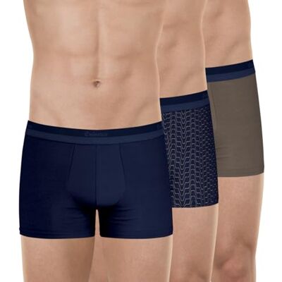 EMINENCE 3-pack boxershorts för män från studio långvarig stretchbomull Oeko-TEX Standard 100 överlägsen komfort chic och modern EMINENCE 3-pack boxershorts för män från studio långvarig stretchbomull Oeko-TEX Standard 100 överlägsen komfort chic och modern
