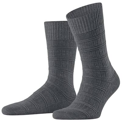 FALKE herrstrumpor Link Attire M So ull Lyocell linne enfärgat 1 par, grå Slate 3741, 43–46, Grå Slate 3741, 43-46 EU FALKE herrstrumpor Link Attire M So ull Lyocell linne enfärgat 1 par, grå Slate 3741, 43–46, Grå Slate 3741, 43-46 EU