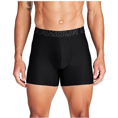 Under Armour Men's Tech 1-Pack Boxer Brief, 6" Inseam, All-Day Comfort & Ultra-Soft Under Armour Men's Tech 1-Pack Boxer Brief, 6" Inseam, All-Day Comfort & Ultra-Soft