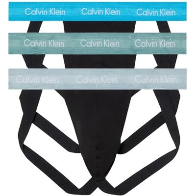 Calvin Jock Strap 3Pk hängande, svart, L herr, svart, L Calvin Jock Strap 3Pk hängande, svart, L herr, svart, L