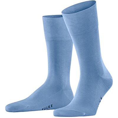 FALKE herr Strumpor Tiago M So fil d'Écosse bomull enfärgat 1 par, Blå Cornflower Blue 6554, 47-48 FALKE herr Strumpor Tiago M So fil d'Écosse bomull enfärgat 1 par, Blå Cornflower Blue 6554, 47-48