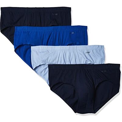2(X)IST 2(X) IST Män Essential bomull bikinitrosor 4-pack, Varsity marinblå/koboltblå/porslin, M 2(X)IST 2(X) IST Män Essential bomull bikinitrosor 4-pack, Varsity marinblå/koboltblå/porslin, M