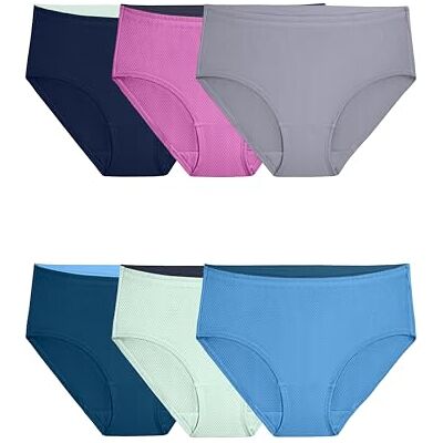 Fruit of the Loom damunderkläder som andas flera pack (blandade) trosor Fruit of the Loom damunderkläder som andas flera pack (blandade) trosor