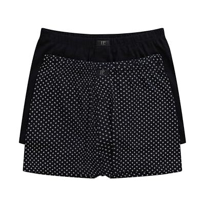 JP 1880 herr, minimal AOP, Dp boxershorts, svart, 3XL JP 1880 herr, minimal AOP, Dp boxershorts, svart, 3XL