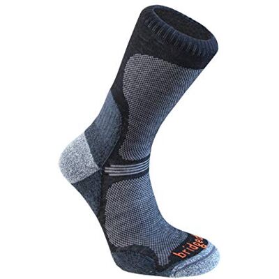 Bridgedale herr vandring ultralätt T2 Merino prestanda original crew-strumpor Bridgedale herr vandring ultralätt T2 Merino prestanda original crew-strumpor