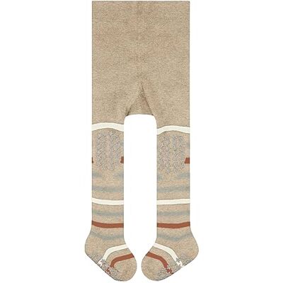 FALKE , unisex, baby, multi-stripe-strumpbyxor, andas, hållbar bomull, halkfria noppor på sula och knän, bekväm, plysch, hudvänlig, platt söm mot tryckpunkter, 1 styck, Beige (sand smälter 4650), 3-6 FALKE , unisex, baby, multi-stripe-strumpbyxor, andas, hållbar bomull, halkfria noppor på sula och knän, bekväm, plysch, hudvänlig, platt söm mot tryckpunkter, 1 styck, Beige (sand smälter 4650), 3-6