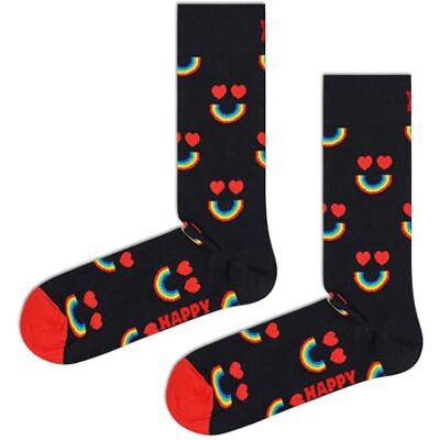 Happy Socks unisex vuxen Happy Rainbow Sock Strumpor (1-pack) Happy Socks unisex vuxen Happy Rainbow Sock Strumpor (1-pack)