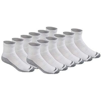 Dickies Strumpor (set med 12) herr, Vit (12 par), Medium Dickies Strumpor (set med 12) herr, Vit (12 par), Medium