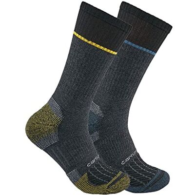 Carhartt Herr Force Mellanvikt Stål Tåstrumpa 2-pack, Blandade, XL Carhartt Herr Force Mellanvikt Stål Tåstrumpa 2-pack, Blandade, XL