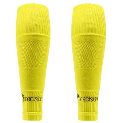 Precision Män Plain Pro Fotlösa Ärm Strumpor Fotboll, gUL, 41-46 EU Precision Män Plain Pro Fotlösa Ärm Strumpor Fotboll, gUL, 41-46 EU