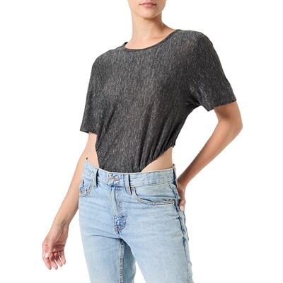 Pinko Babel Body Jersey flammande linne, Z99_svart limousine, M Pinko Babel Body Jersey flammande linne, Z99_svart limousine, M