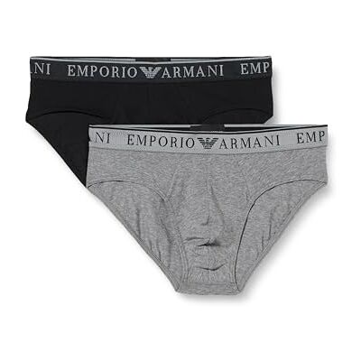 Giorgio Armani stretch bomull uthållighet 2-pack trosa, marin/naken rand, S, Marin/naken rand, S Giorgio Armani stretch bomull uthållighet 2-pack trosa, marin/naken rand, S, Marin/naken rand, S