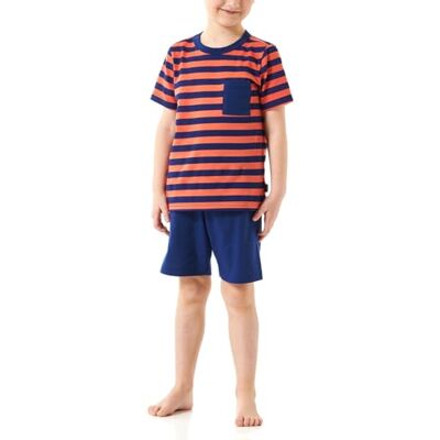 Schiesser Jungen Schlafanzug Set Pyjama kurz 100% Organic Bio Baumwolle Größe 92 bis 140 Schiesser Jungen Schlafanzug Set Pyjama kurz 100% Organic Bio Baumwolle Größe 92 bis 140