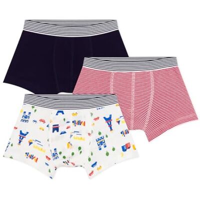 Petit Bateau Boxershorts för barn i bomull med Paris-tryck Petit Bateau Boxershorts för barn i bomull med Paris-tryck