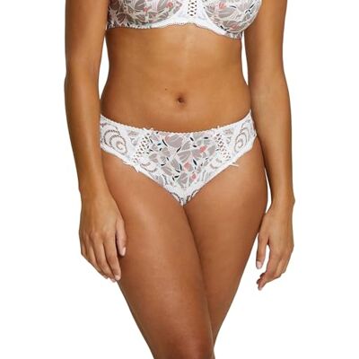 Sans Complexe Amelie Print Slips dam, Tulpantryck Taupe, 50-52 Sans Complexe Amelie Print Slips dam, Tulpantryck Taupe, 50-52