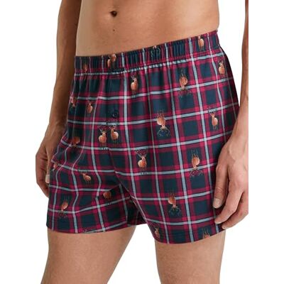 CALIDA Boxershorts för män, Safir Blue, 52-54 CALIDA Boxershorts för män, Safir Blue, 52-54