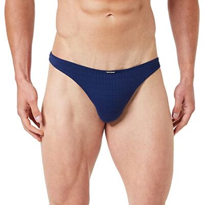 bruno banani Tangas för män, Blå (marinrutig 542), M bruno banani Tangas för män, Blå (marinrutig 542), M