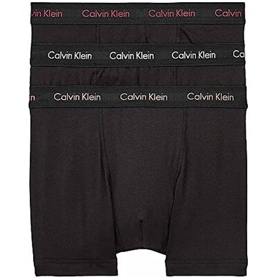 Calvin herrkalsonger (förpackning med 3), Vit/röd ingefära/pyroblå, S Calvin herrkalsonger (förpackning med 3), Vit/röd ingefära/pyroblå, S