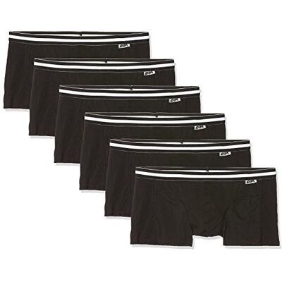 Dim Herr pojke shorts (förpackning med 6), Svart (Noir/Noir/Nejir/Svart + Nej/Svart 0hz), XL Dim Herr pojke shorts (förpackning med 6), Svart (Noir/Noir/Nejir/Svart + Nej/Svart 0hz), XL