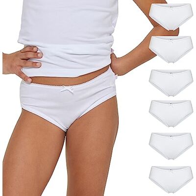 POMPEA Boxer Boy Elast. Underkläder (6 pack) Barn och tonåringar, Vit, 10-11 �r POMPEA Boxer Boy Elast. Underkläder (6 pack) Barn och tonåringar, Vit, 10-11 �r