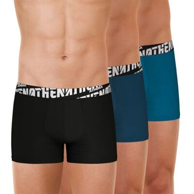 Athena Set med 3 boxershorts, Svart/kryssning/lagun, M Athena Set med 3 boxershorts, Svart/kryssning/lagun, M