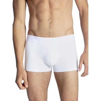 CALIDA Herr Clean Line boxershorts, Vit (Vit 001), M CALIDA Herr Clean Line boxershorts, Vit (Vit 001), M