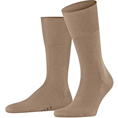 FALKE herr Strumpor Airport M So ull bomull enfärgat 1 par, Brun Camel 5038, 45-46 FALKE herr Strumpor Airport M So ull bomull enfärgat 1 par, Brun Camel 5038, 45-46