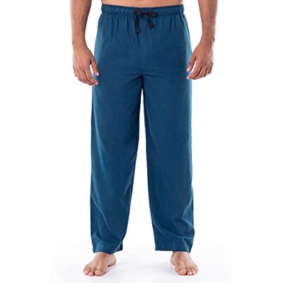 Van Heusen Poly/Rayon Twill Sleep Pant Pyjamasunderdel för män, marinblå, XL Van Heusen Poly/Rayon Twill Sleep Pant Pyjamasunderdel för män, marinblå, XL